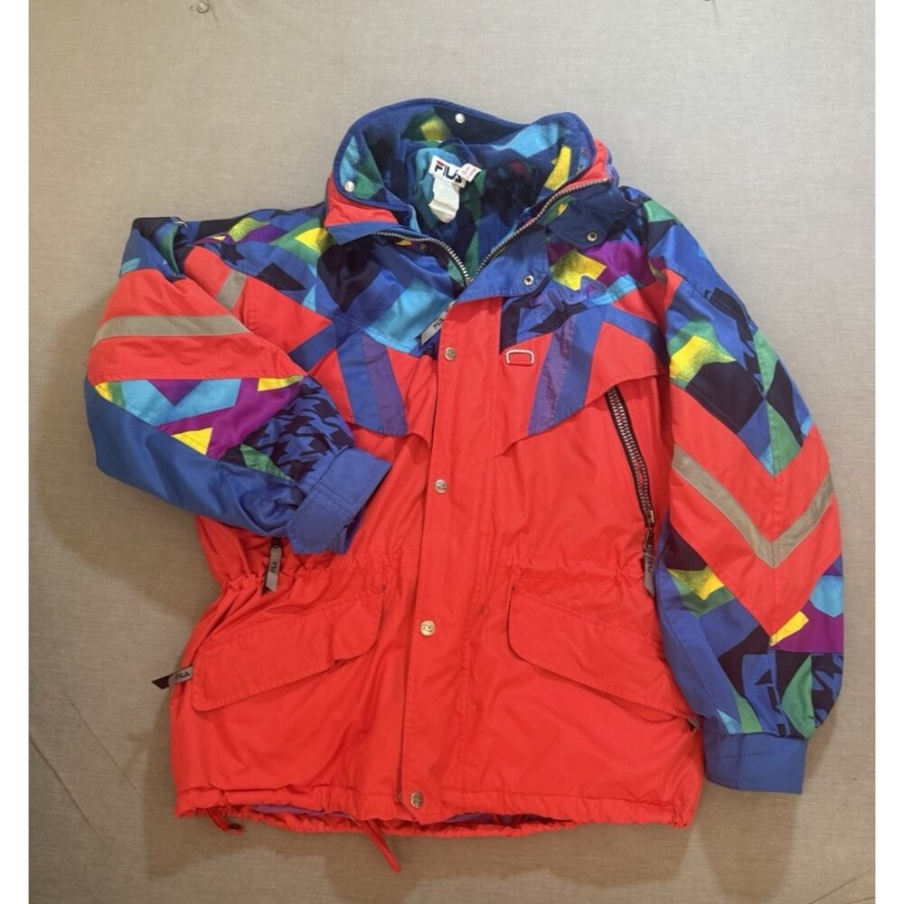 Fila Multicolor Ski & Snowboard Jacket